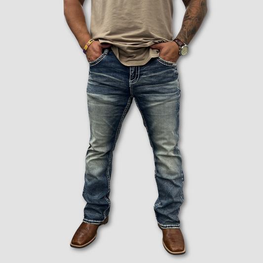 Men's Answer Me Straight Leg Denim (AM-2275)