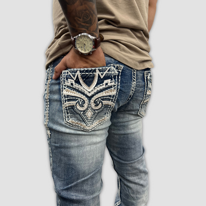 Men's Answer Me Straight Leg Denim (AM-2276)