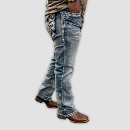 Men's Answer Me Straight Leg Denim (AM-2276)