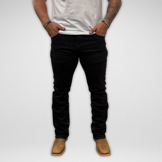 Men's Western Blue Classic Modern Boot Denim (W-459)