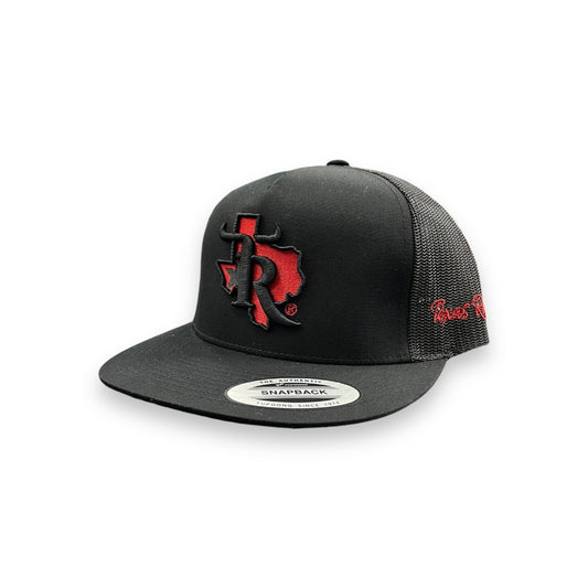 Texas Ranch Hat - Watermelon Black/Black