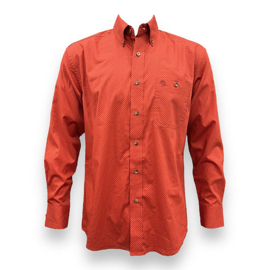 Wrangler George Strait Long Sleeve Shirt - Burnt Orange