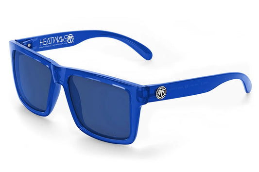 XL Vise Z87+ Sunglasses - Neon Blue