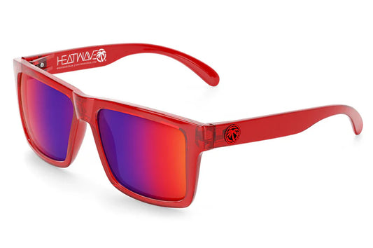 XL Vise Z87+  Sunglasses - Neon Red