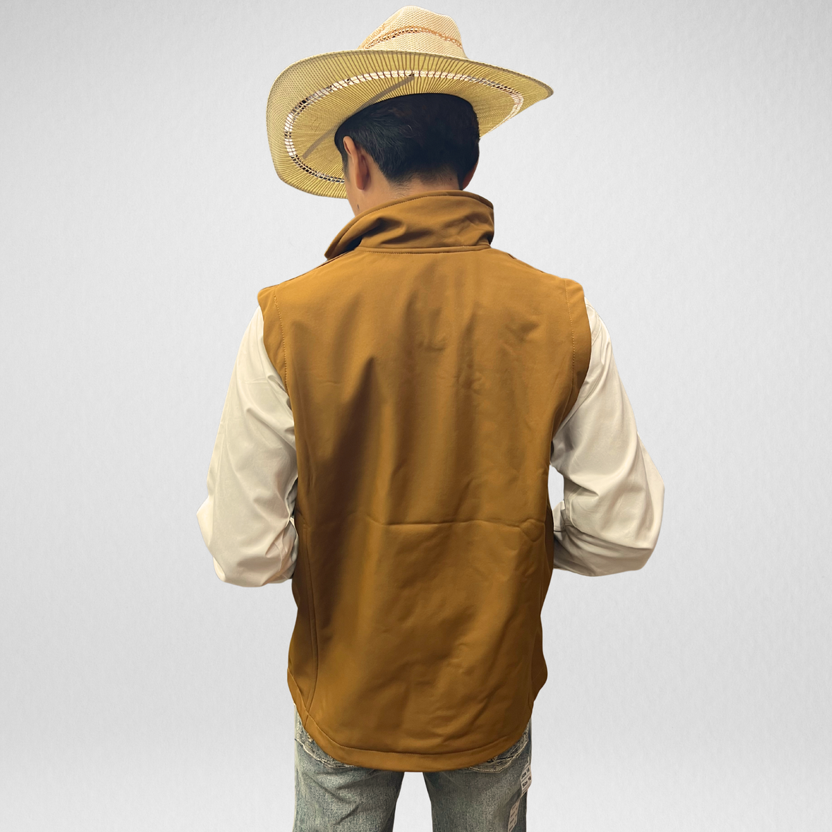 Youth APS Softshell Vest - Chestnut