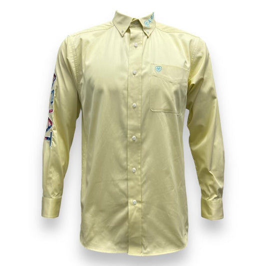 Ariat Team Logo Twill Shirt - Frozen Sun