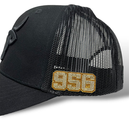 Iced Out Yellow Gold 956 Hat Pin