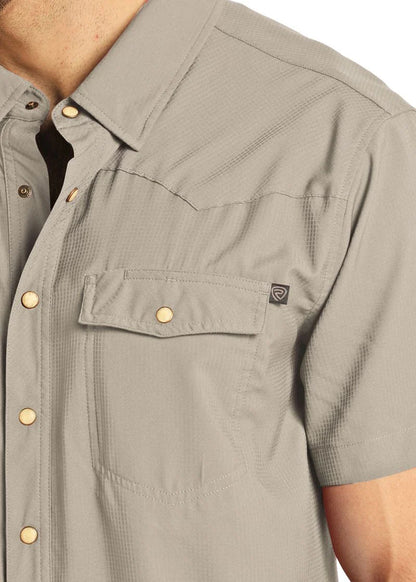 Rock&Roll Denim TEK Ripstop Snap - Tan
