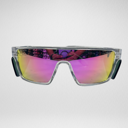 Elite Polarized Z87+ Sunglasses - Alpha Pink
