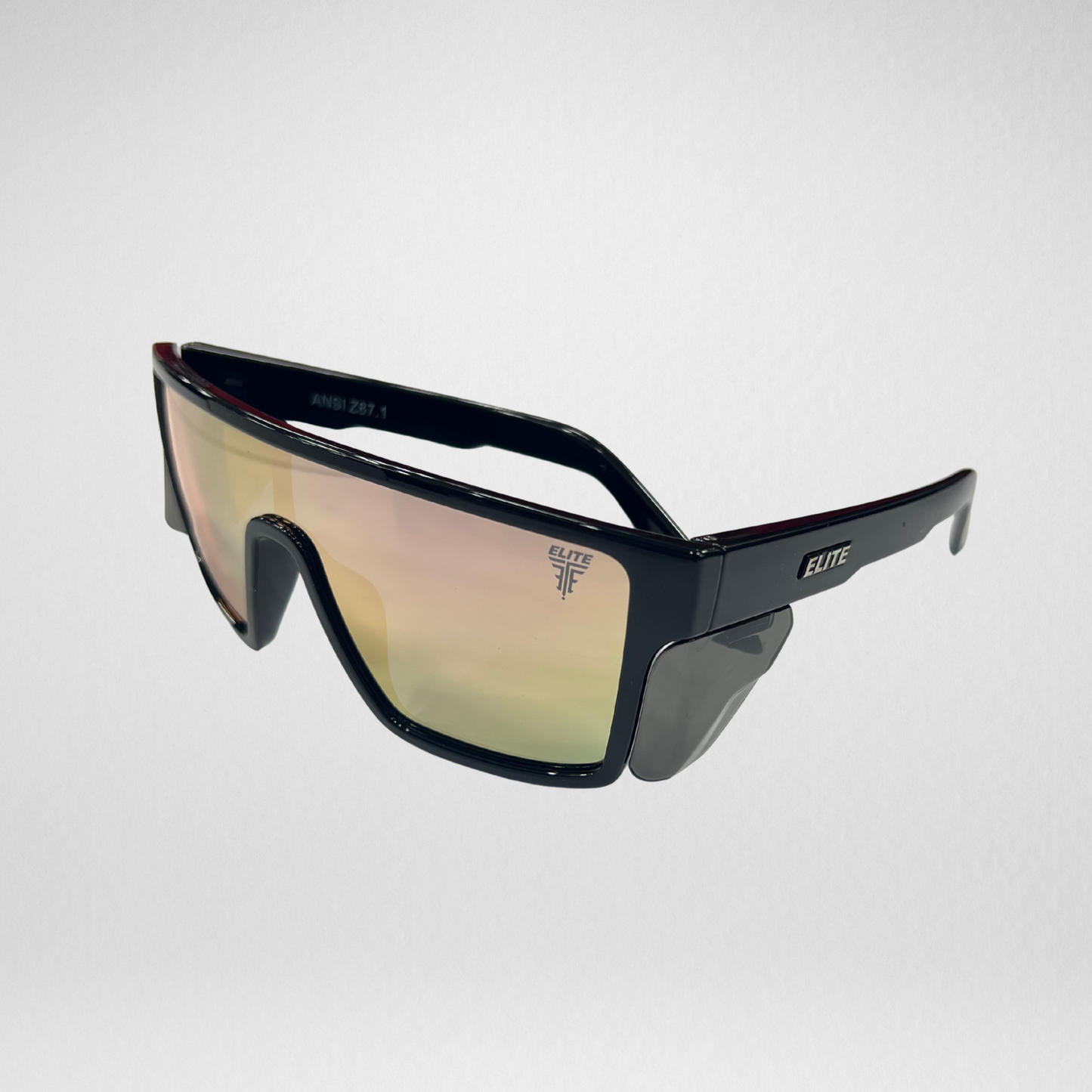 Elite Polarized Z87+ Sunglasses - Alpha Rose Gold