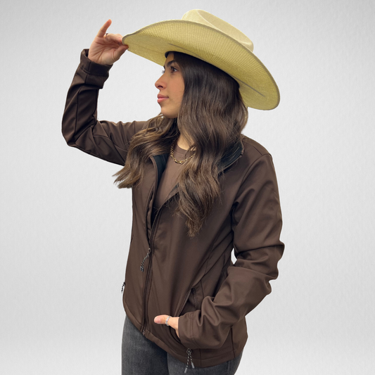 Women’s APS Softshell Jackets - Chocolate