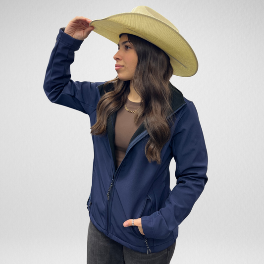 Women’s APS Softshell Jackets - Navy