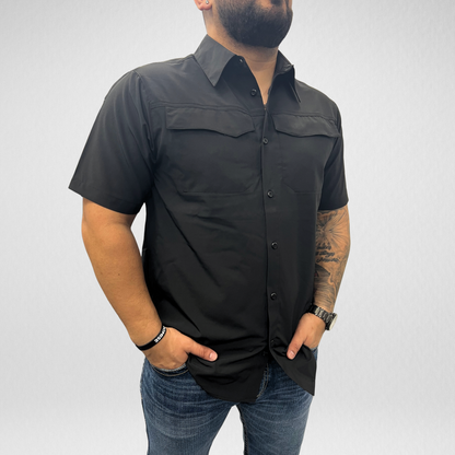 Men's APS Tek S/S Shirt - Black