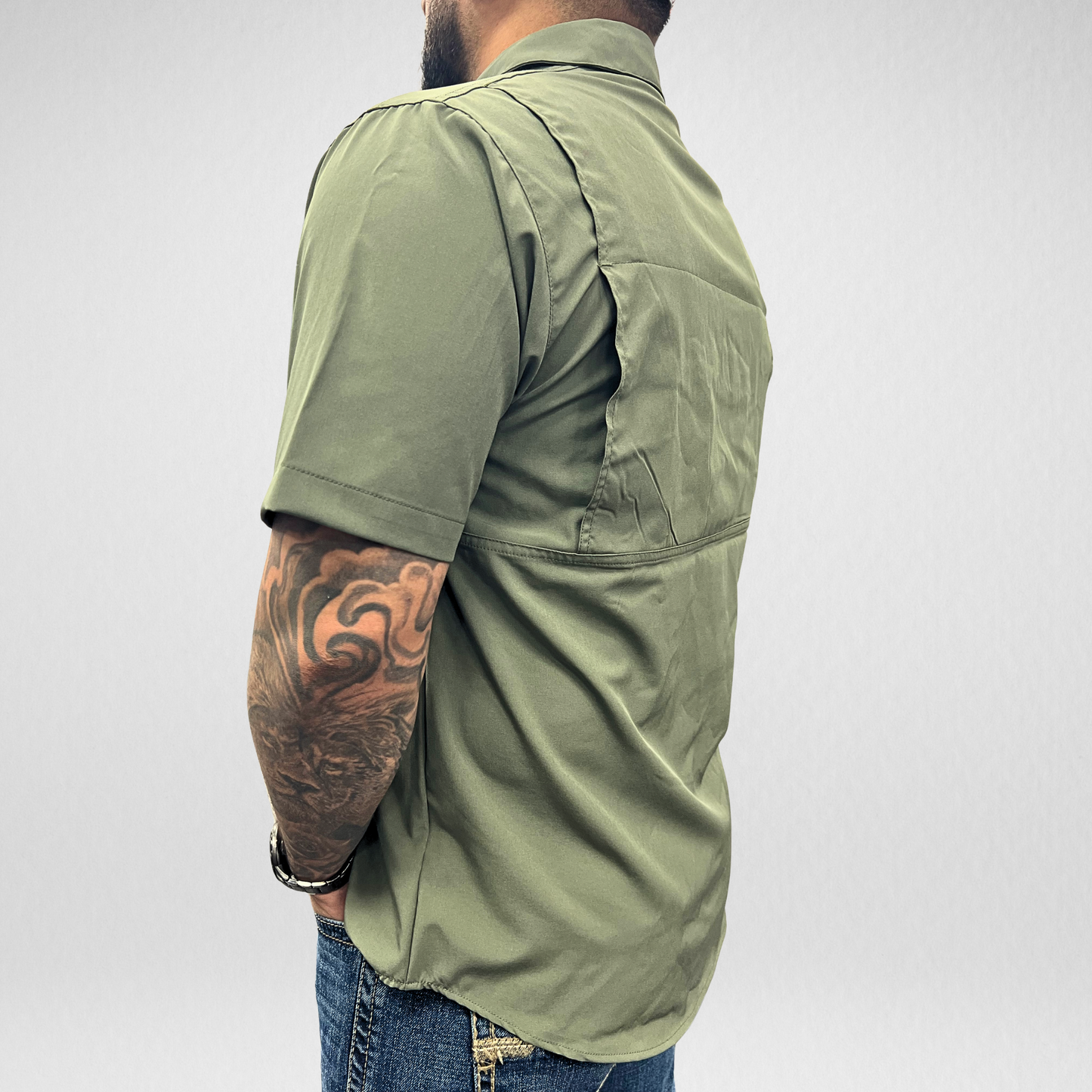Men's APS Tek S/S Shirt - Olive