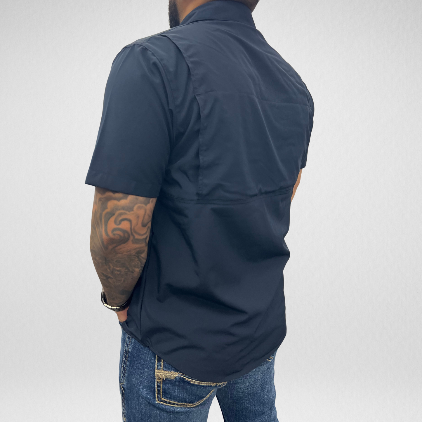 Men's APS Tek S/S Shirt - Navy