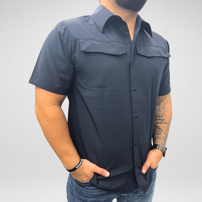 Men's APS Tek S/S Shirt - Navy