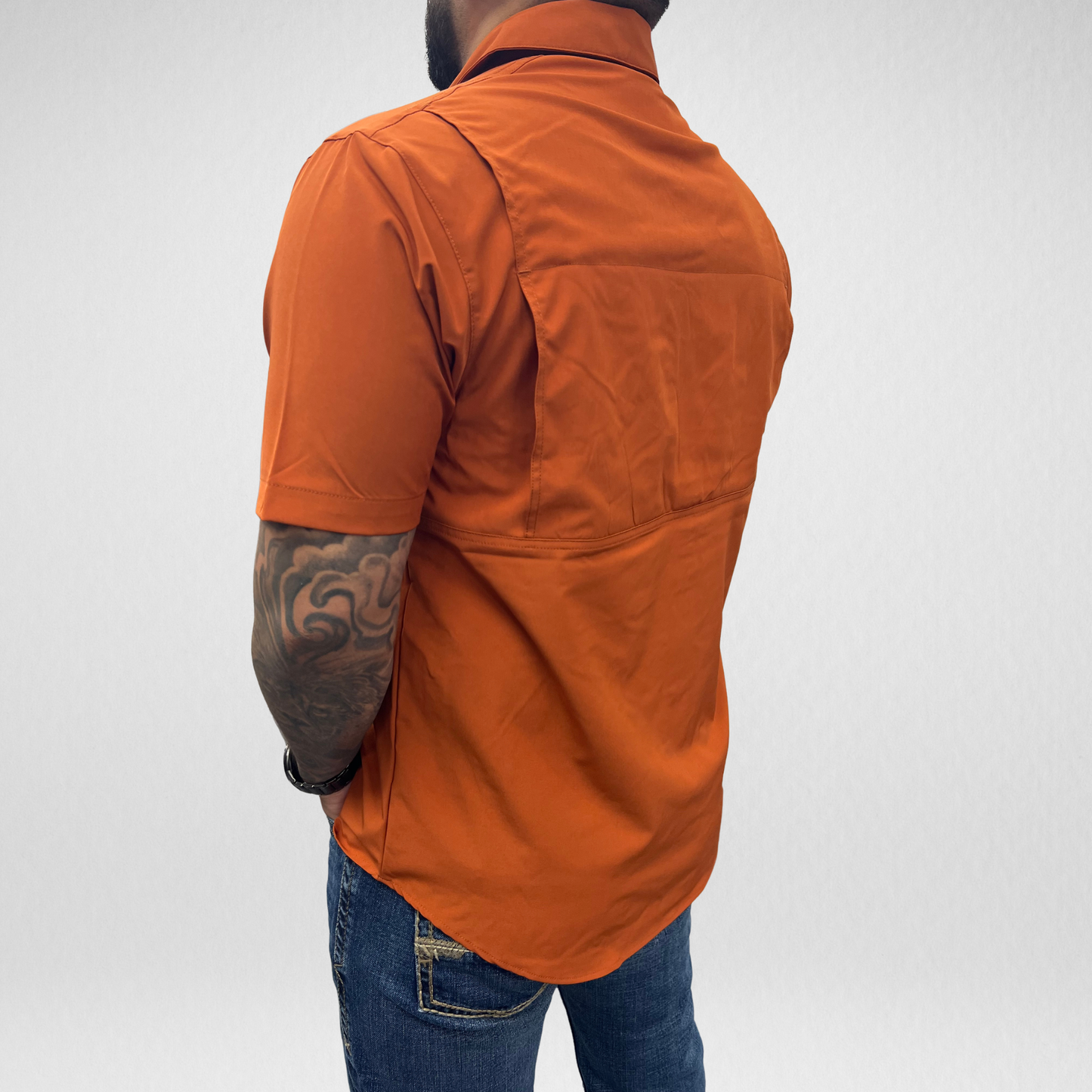 Men's APS Tek S/S Shirt - Rust