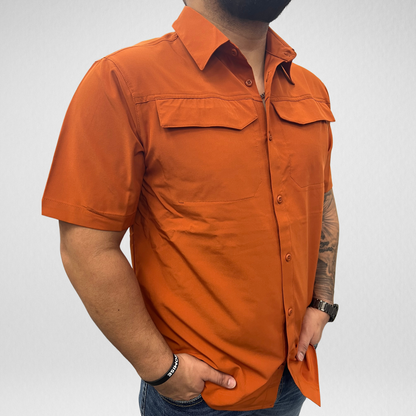 Men's APS Tek S/S Shirt - Rust