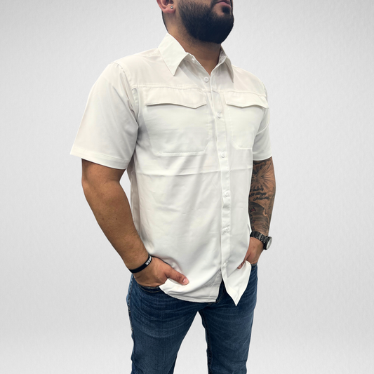 Men's APS Tek S/S Shirt - White