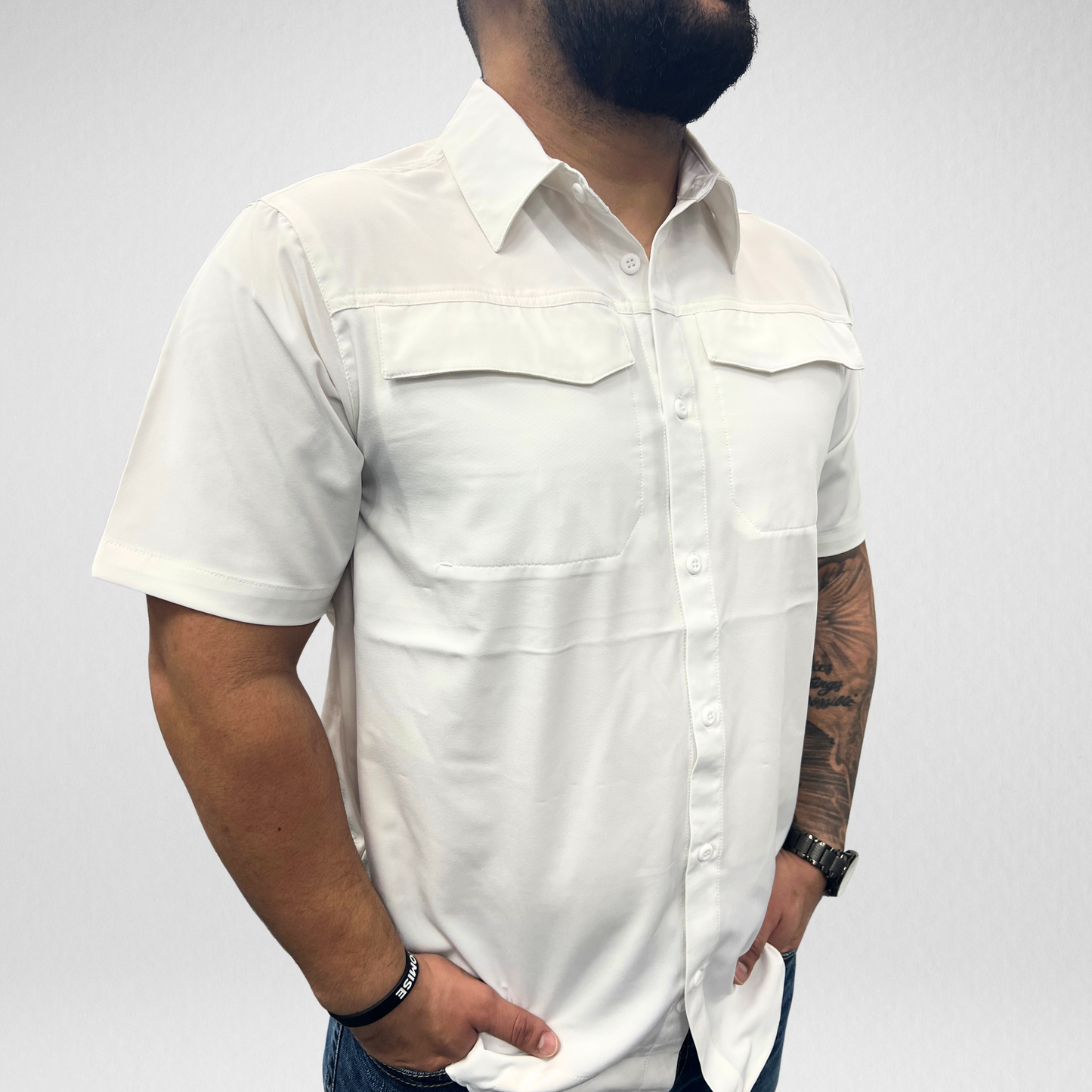 Men's APS Tek S/S Shirt - White