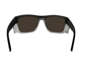 Bomber - Clutch Z87+ Polarized 2 Tone Frame / Gold Mirror Sunglasses