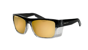 Bomber - Clutch Z87+ Polarized 2 Tone Frame / Gold Mirror Sunglasses