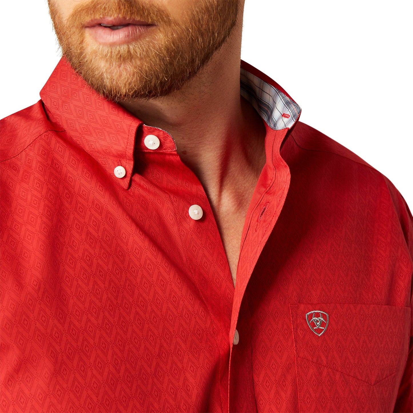 Ariat WF Dangelo L/S Shirt - Red