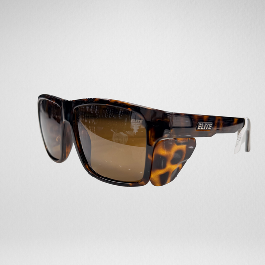 Elite Polarized Z87+ Sunglasses - Delta Tortoise