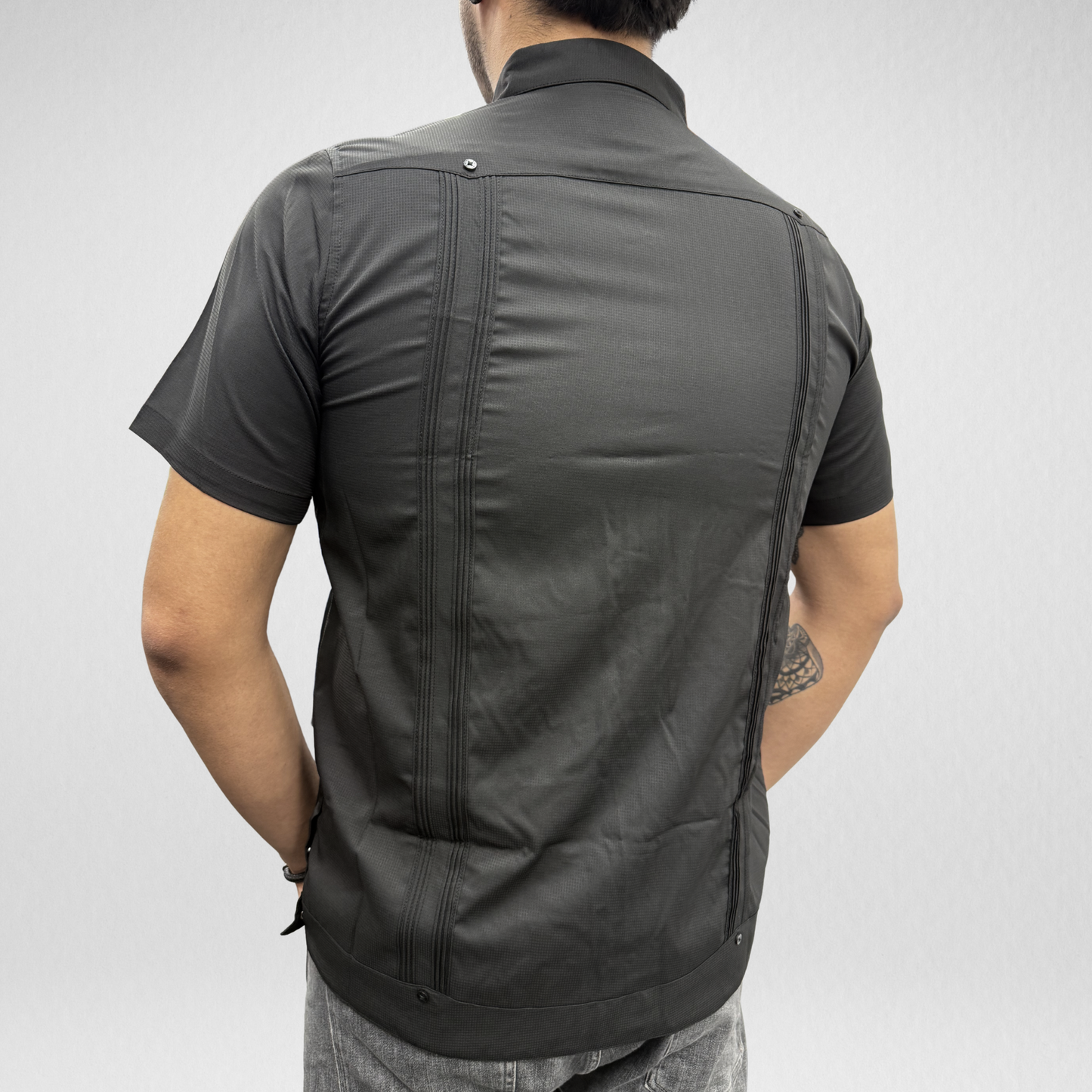 Men's Performance Guayaberas - Black