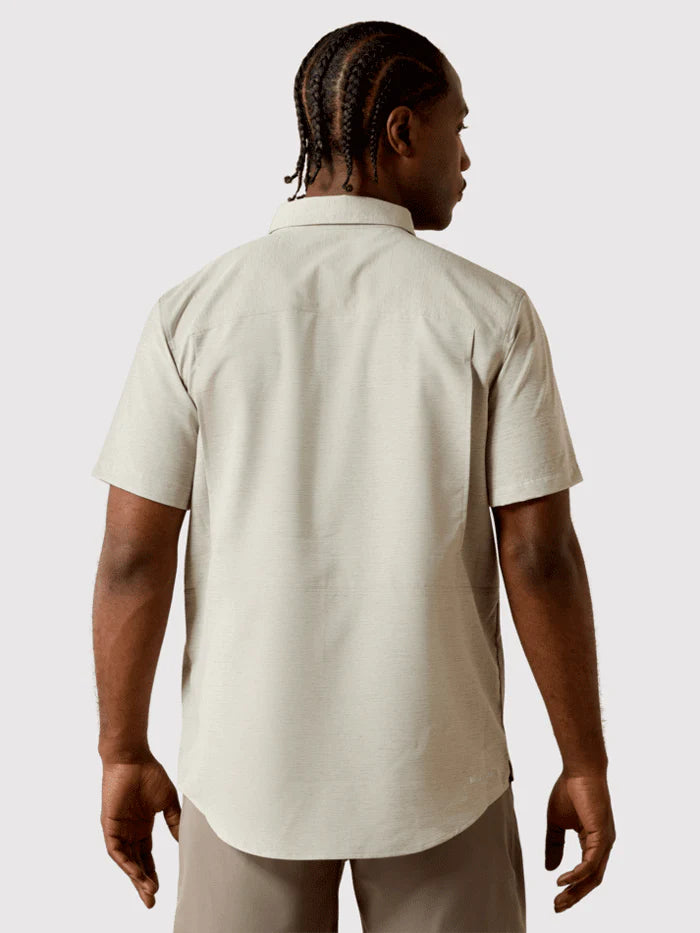 Ariat Men’s VentTEK Outbound Fitted Shirt - Burnt Olive