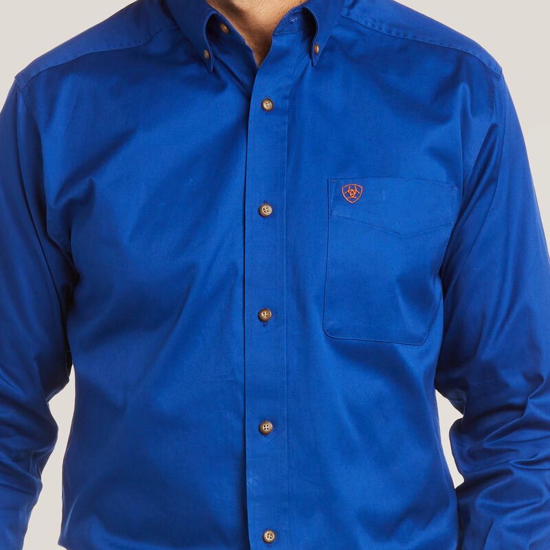Ariat Solid Twill Shirt - Ultramarine