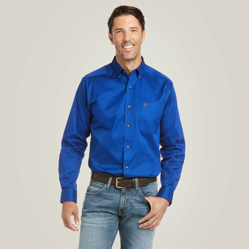 Ariat Solid Twill Shirt - Ultramarine