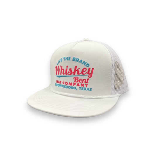 Whiskey Bent Hat - The Cali White